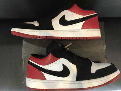 Nike Air Jordan 1 Low "Black Toe"