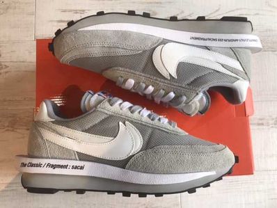 Fragment × sacai × Nike LD Waffle "Light Smoke Grey"