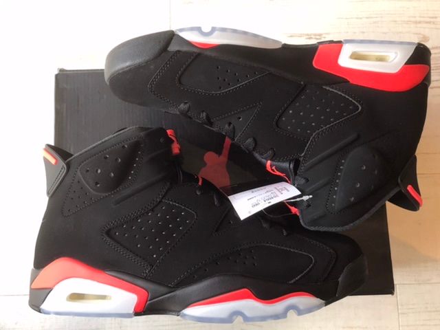 Nike Air Jordan 6 Retro OG "Black/Infrared"