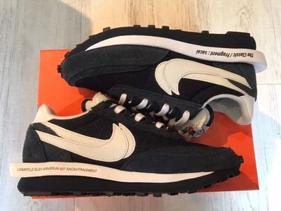 Fragment × sacai × Nike LD Waffle "Blackended Blue"