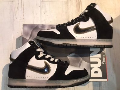SLAM JAM x NIKE DUNK HIGH "WHITE/CLEAR BLACK"
