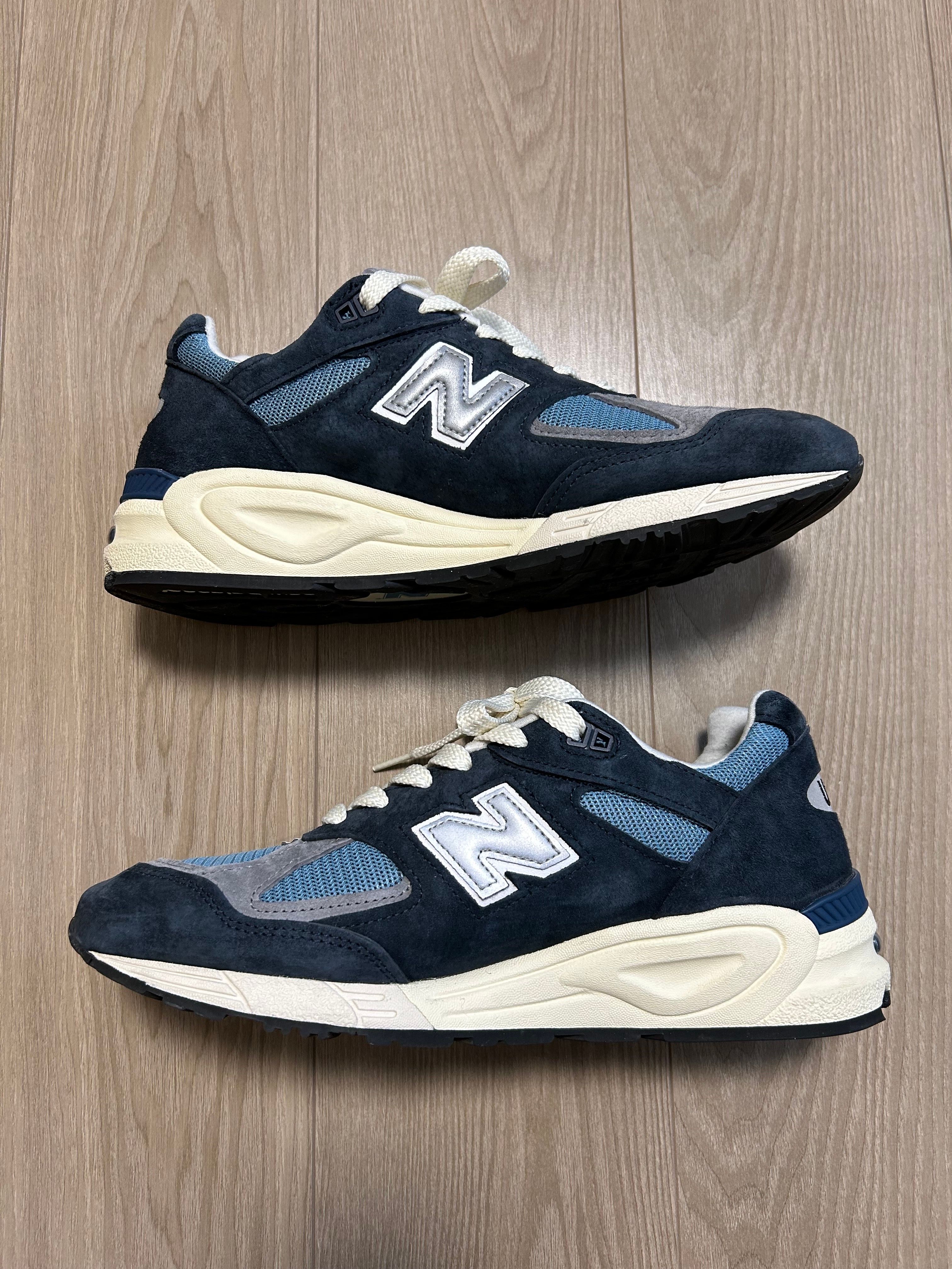 New Balance 990V2 "Navy/Castlerock"