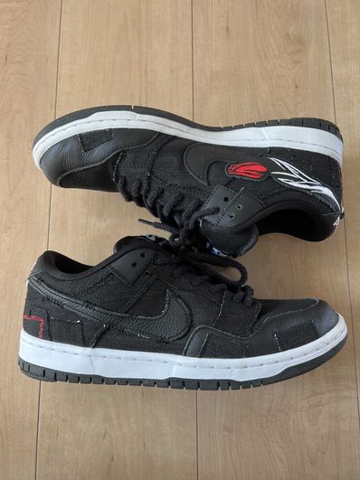 Wasted Youth × Nike SB Dunk Low "Black Denim" / VERDY