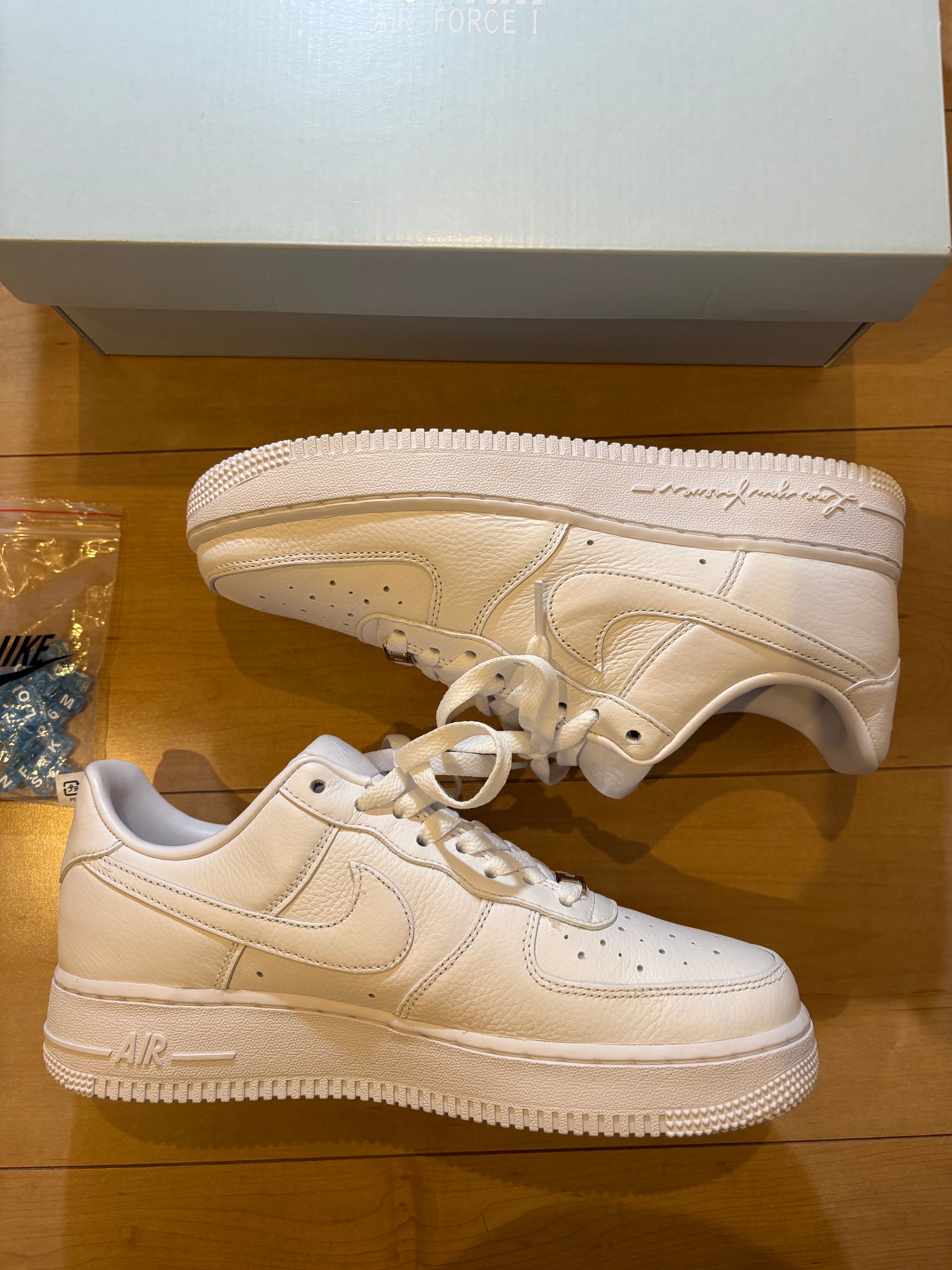 Drake NOCTA × Nike Air Force 1 Low "Love You Forver/White"