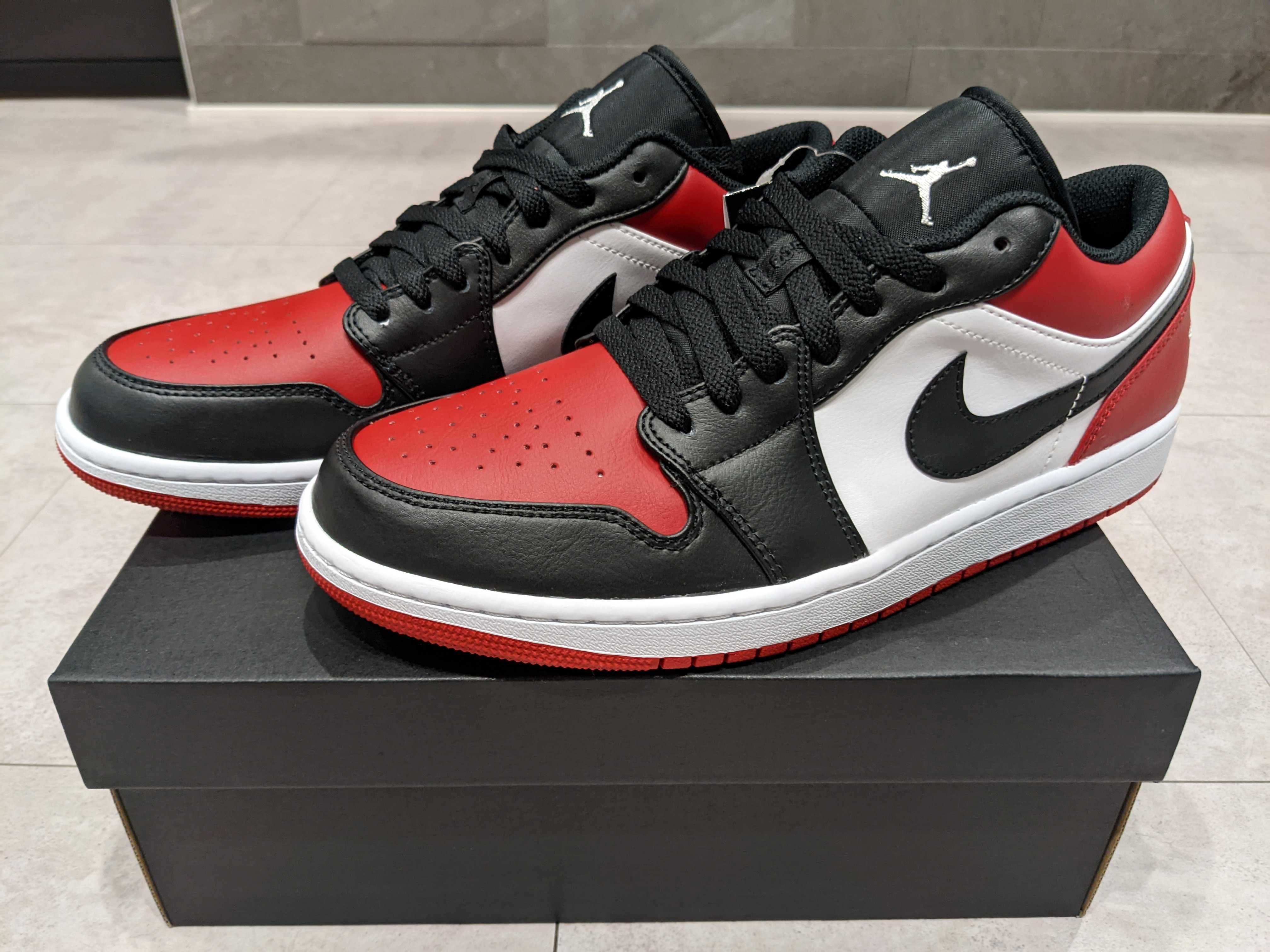 Nike Air Jordan 1 Low "Bred Toe"