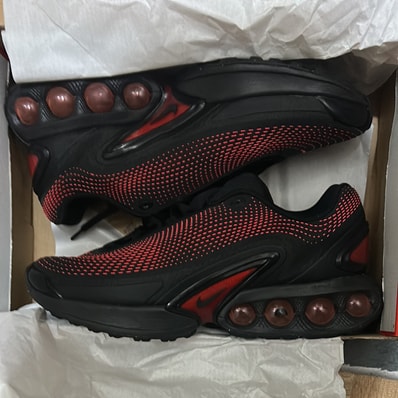 Nike Air Max DN Essential "Bred/Black/Black/Bright Crimson/Black"