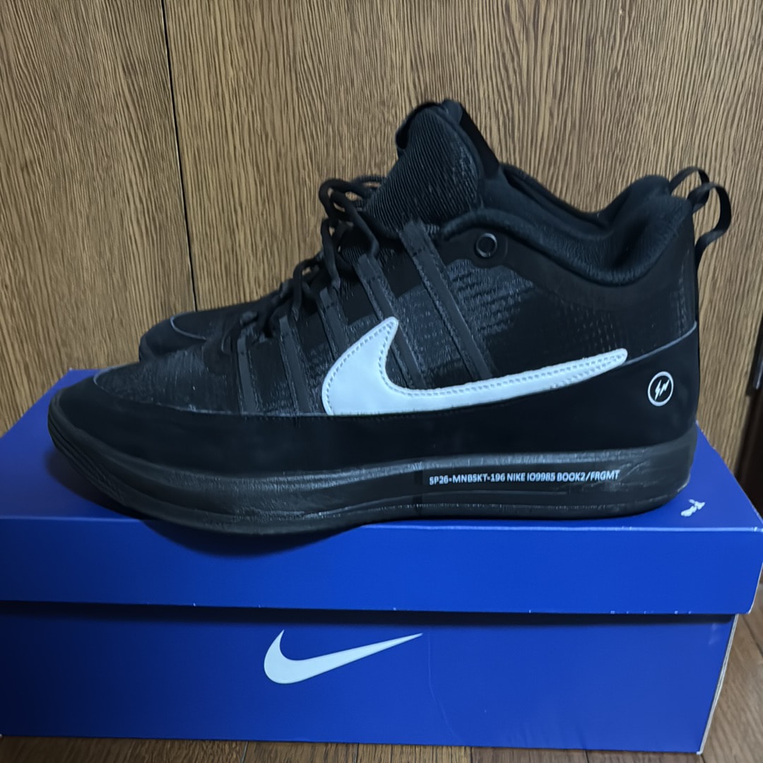 fragment design × Nike Book 2 "Black/White" (IO9950-900/IO9985-900)