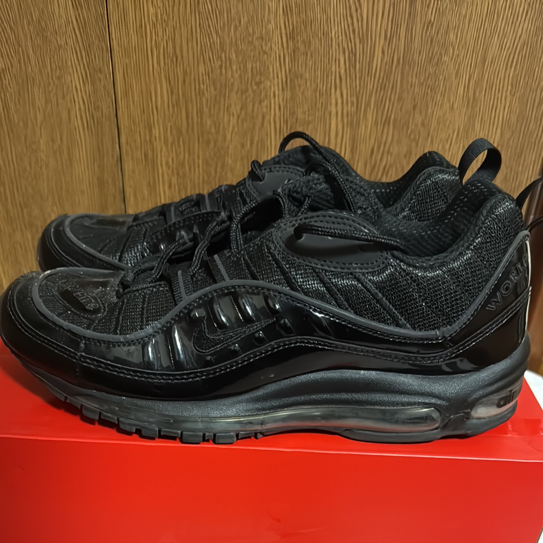 Supreme × Nike Air Max 98 "Black"
