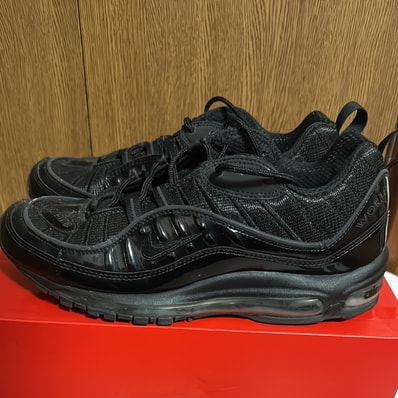 Supreme × Nike Air Max 98 "Black"