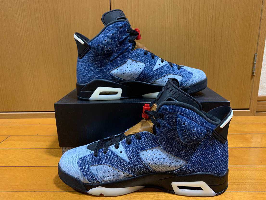 NIKE AIR JORDAN 6 "WASHED DENIM"