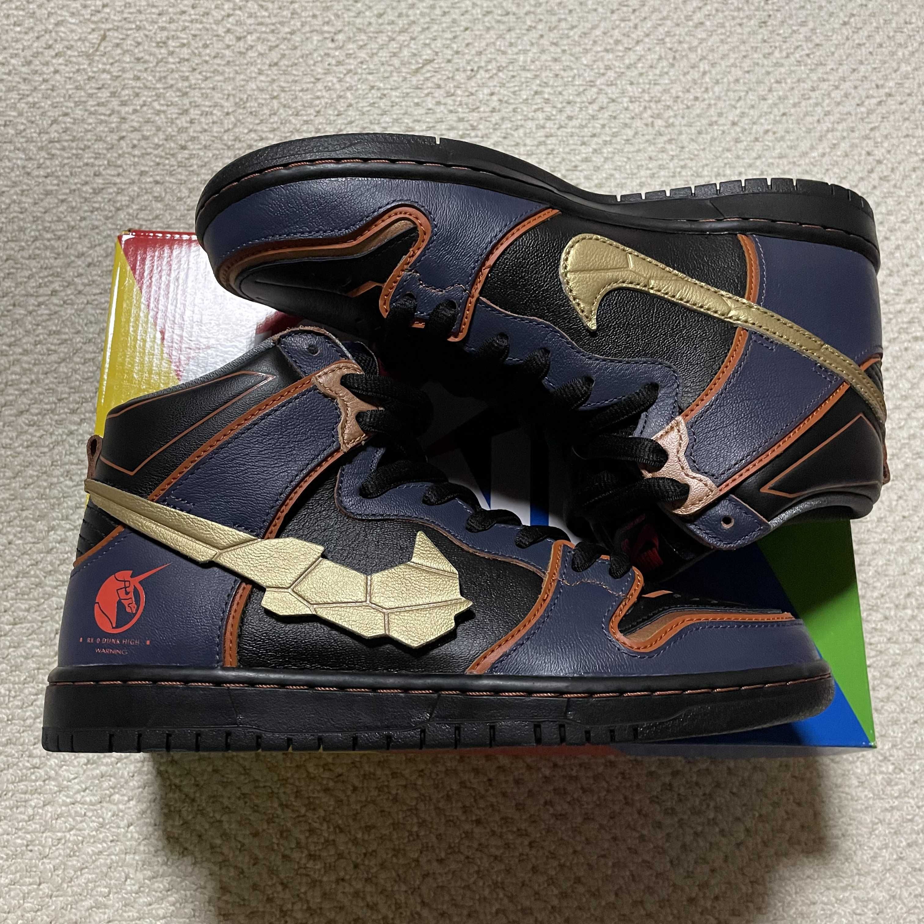 Gundam Unicorn × Nike SB Dunk High PRO QS "Banshee"