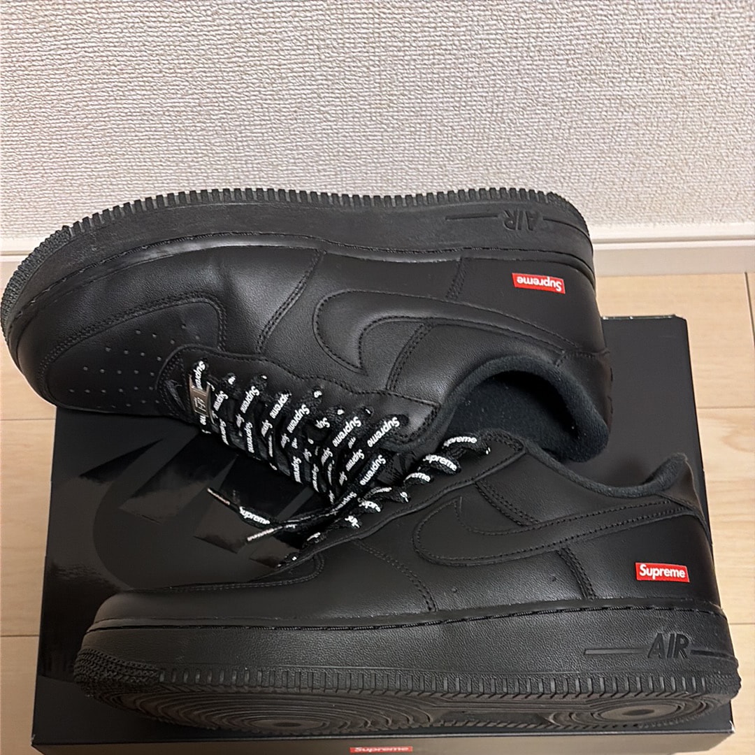 Supreme × Nike Air Force 1 Low "Black"