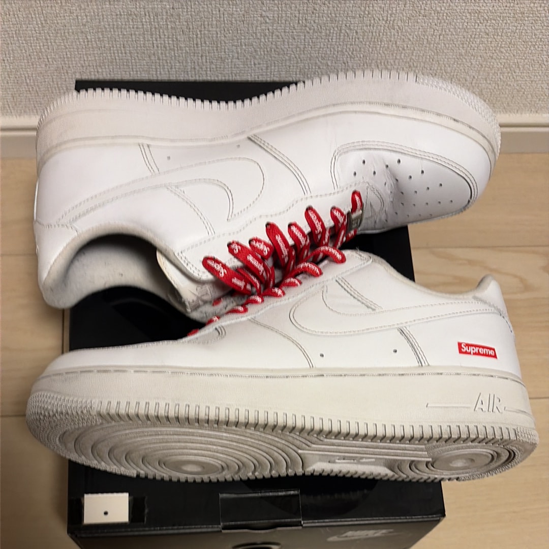 Supreme × Nike Air Force 1 Low "White"