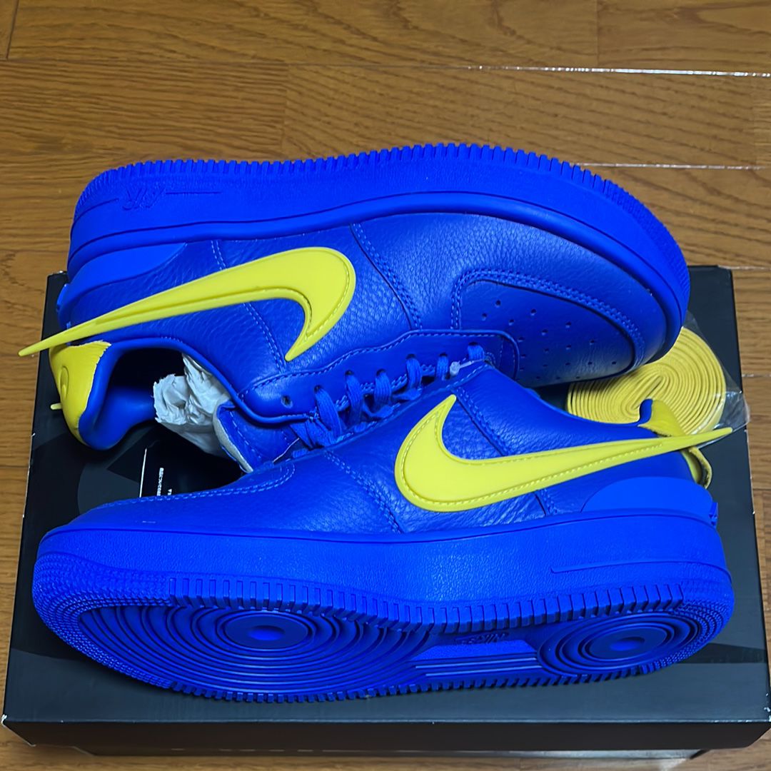 AMBUSH × Nike Air Force 1 Low "Game Royal and Vivid Sulfur"