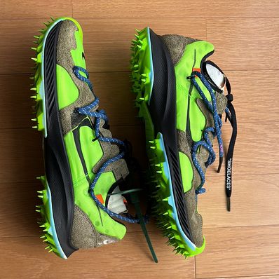 Off-White × Nike Women's Air Zoom Terra Kiger 5 "Green"