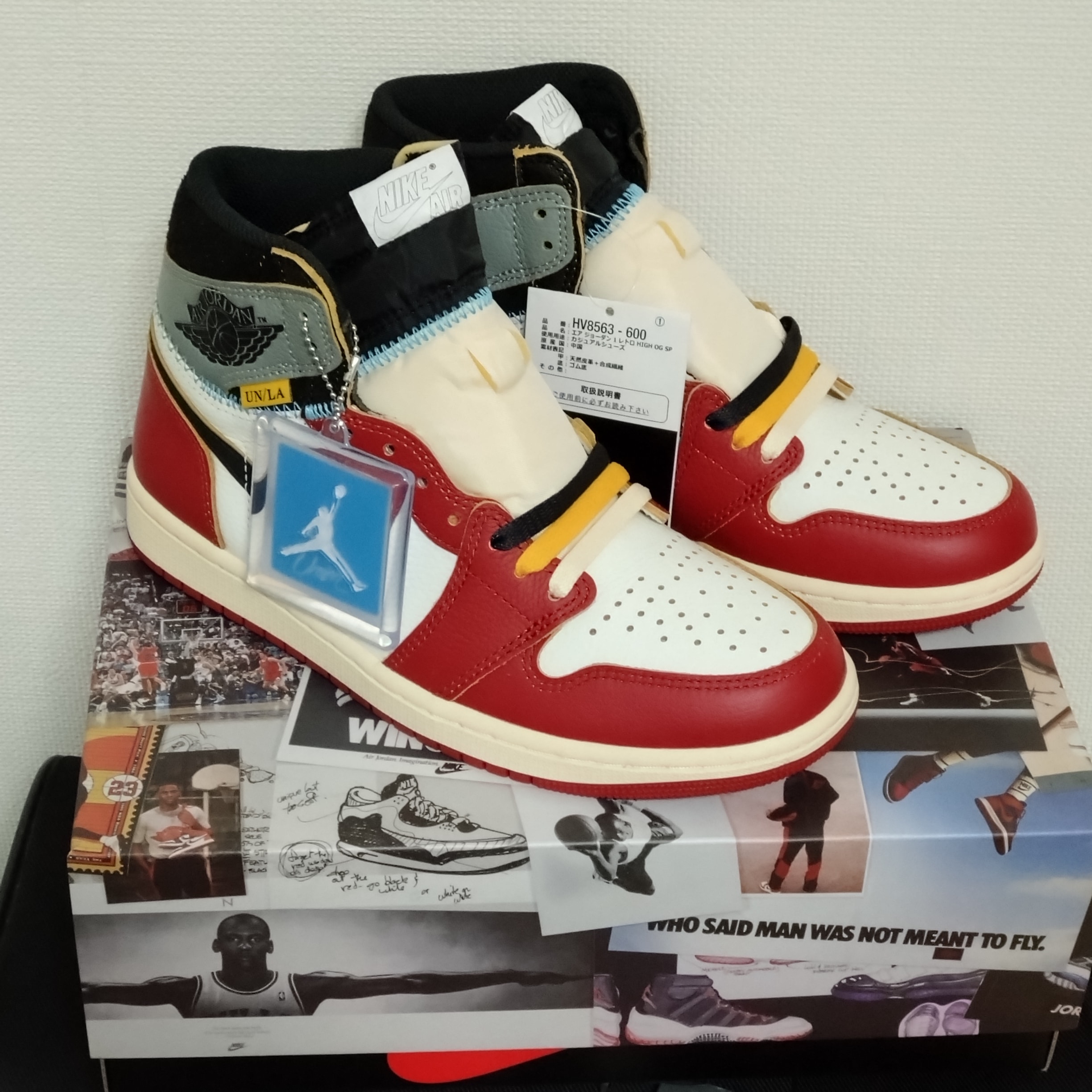 UNION × Nike Air Jordan 1 Retro High OG "Chicago/Shadow"