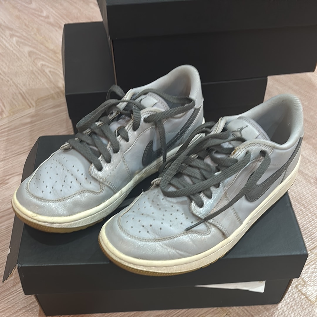 Nike Air Jordan 1 Low Golf "Wolf Grey Gum"