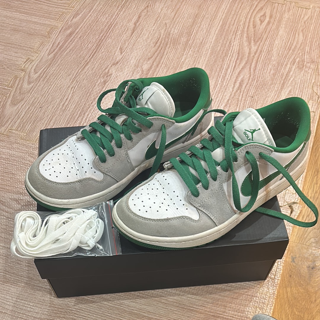 Nike Air Jordan 1 Low Golf "Pine Green"
