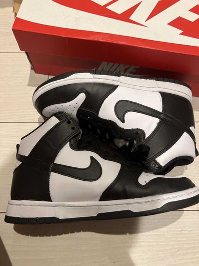 Nike Dunk High "Black and White"