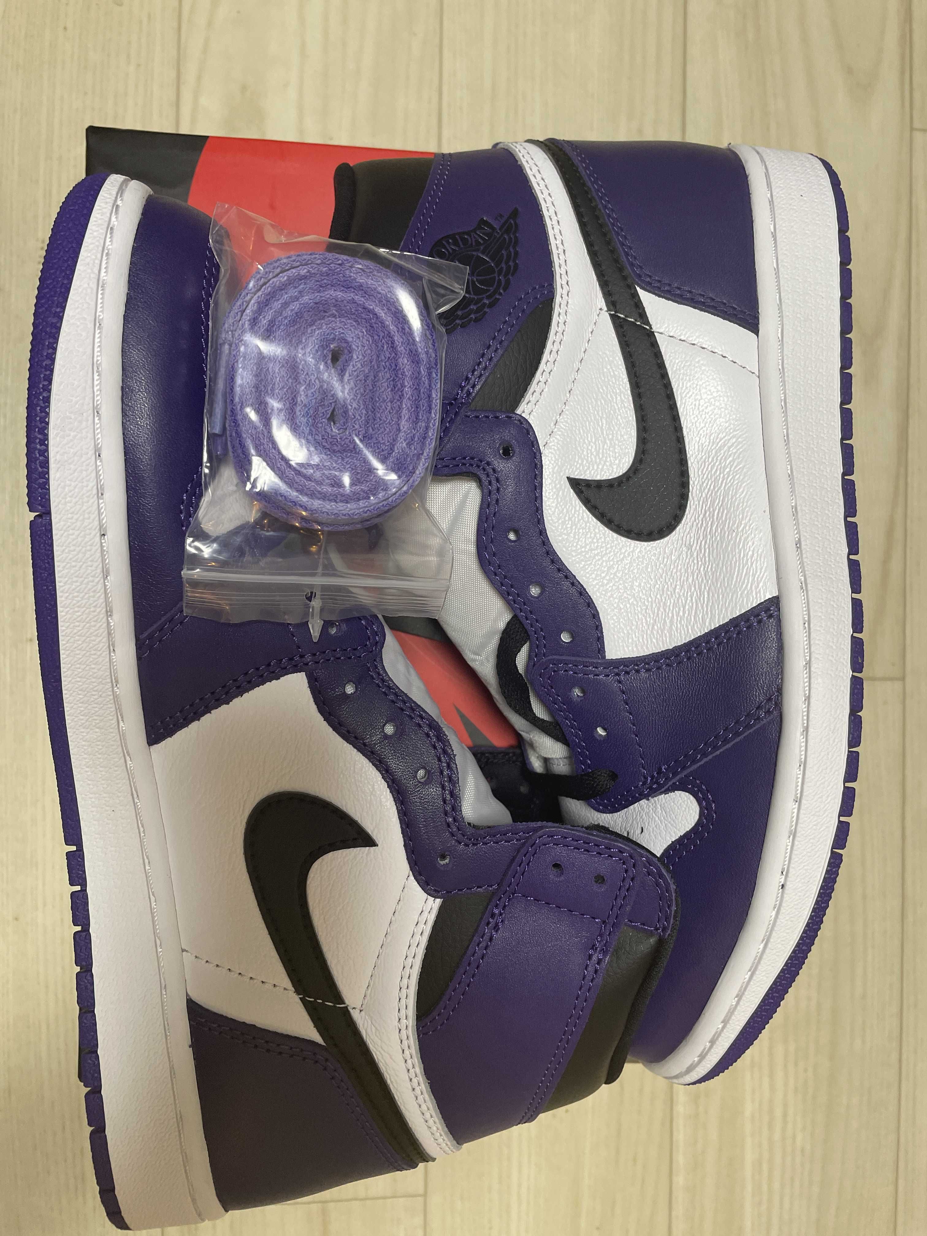 Nike Air Jordan 1 Retro High OG "Court Purple White/Black" (2020)   