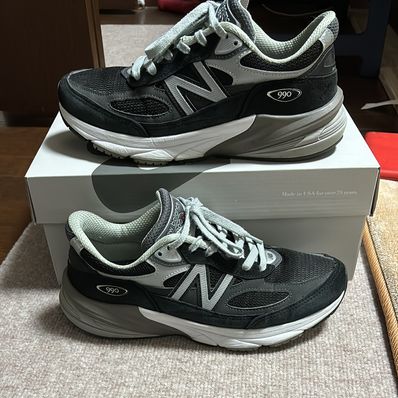 New Balance 990V6 "Black" (Heel NB Logo)