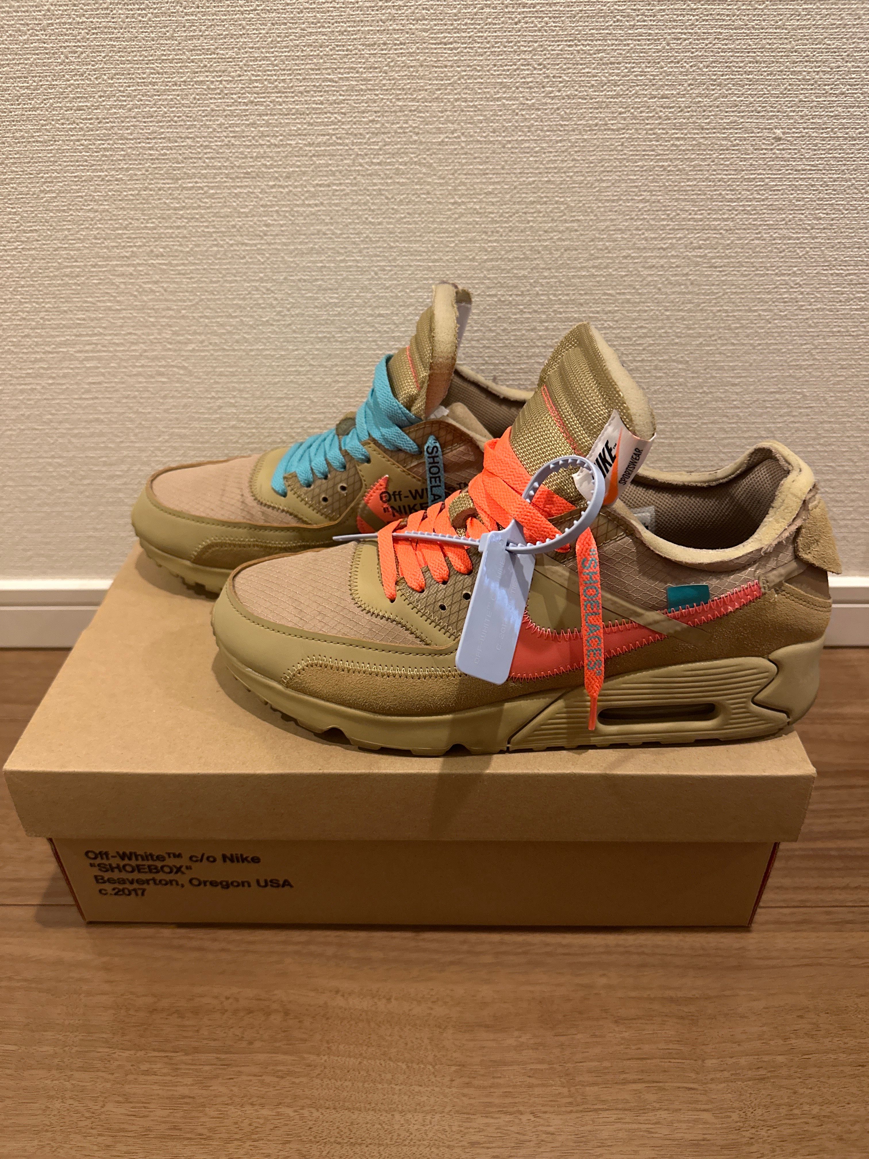 Off-White × Nike Air Max 90 "Desert Ore"