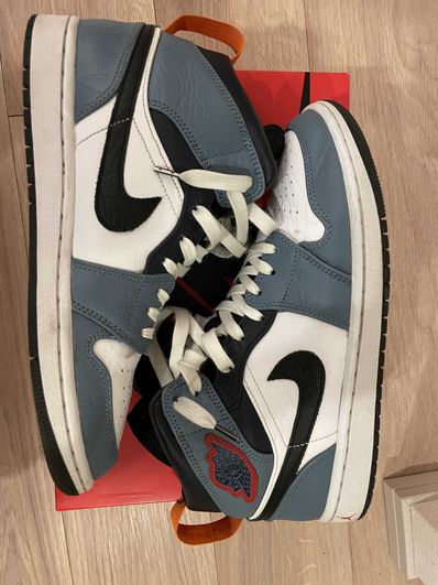 FACETASM × Nike Air Jordan 1 Mid "White/Navy"