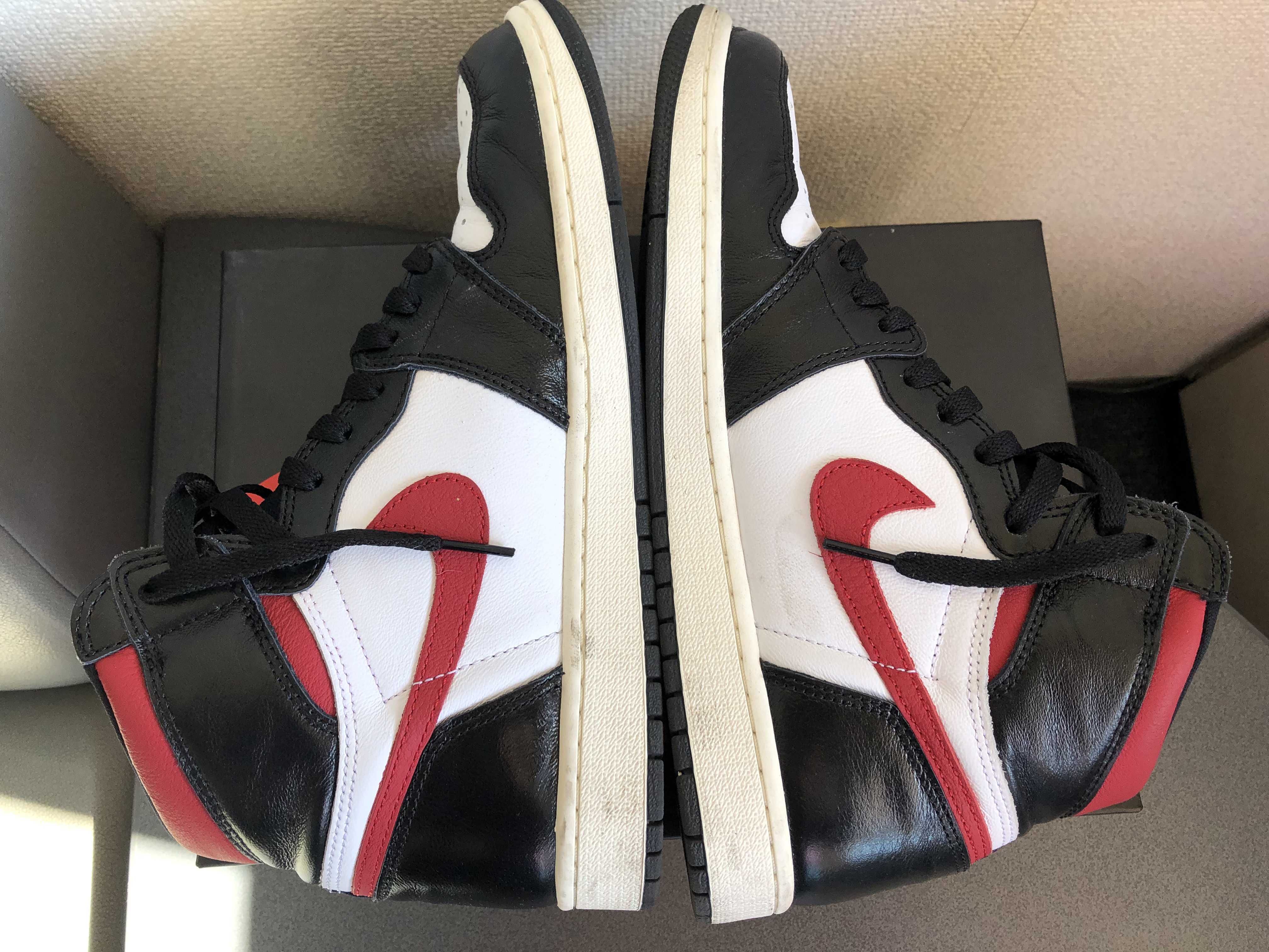 Nike Air Jordan 1 Retro High "Black/White/Sail/Gym Red"