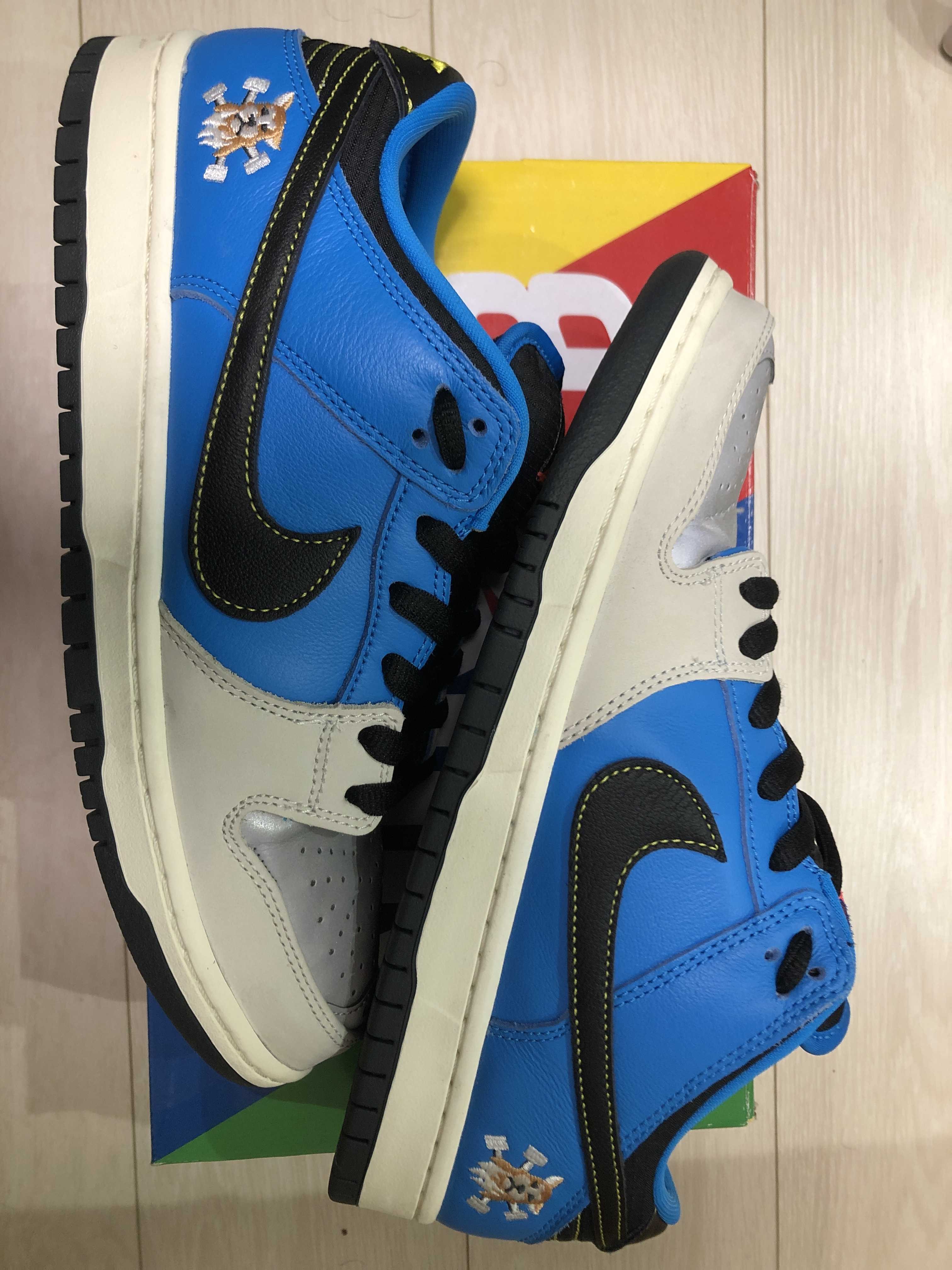 Instant Skateboards × Nike SB Dunk Low "Blue Hero"