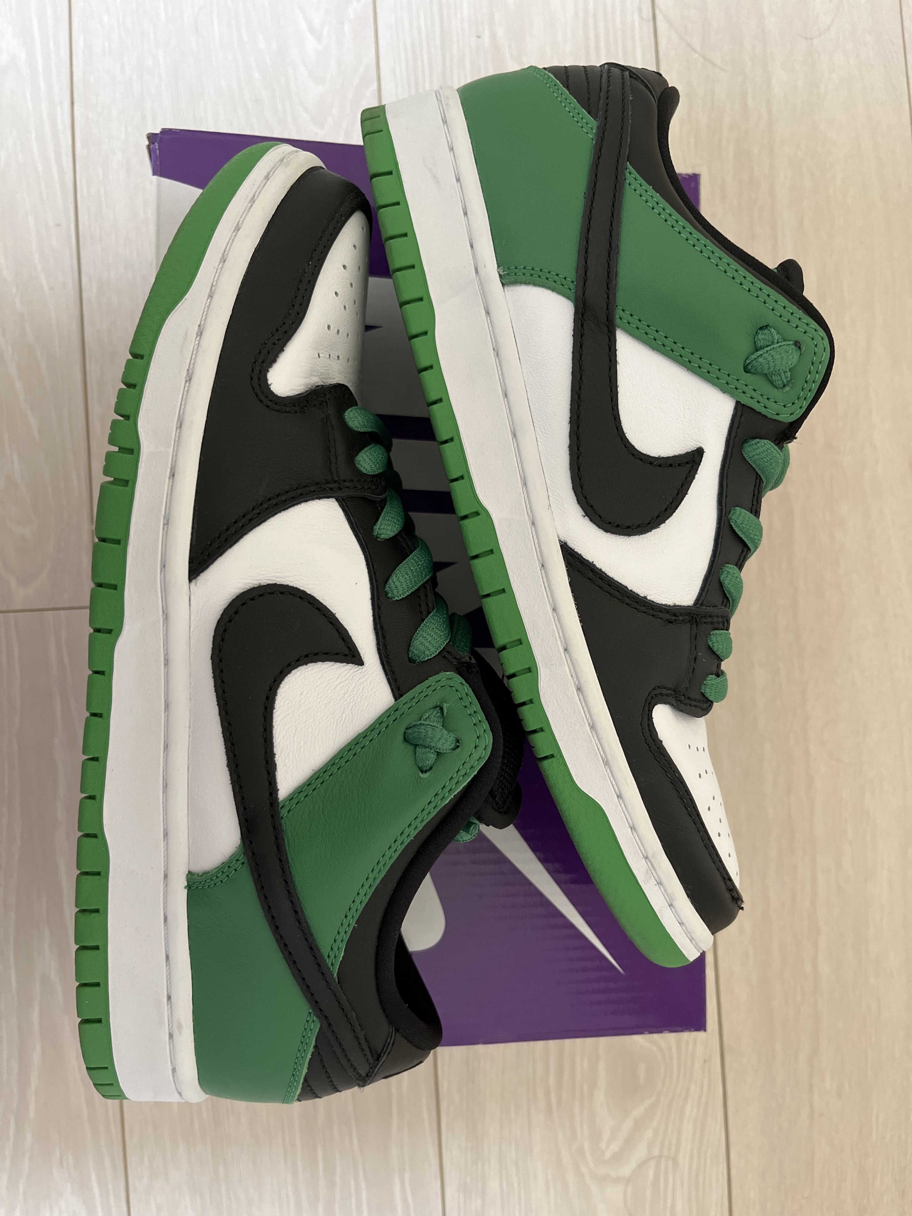 Nike SB Dunk Low Pro "Black and Classic Green"