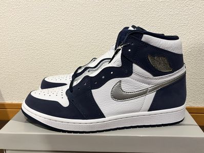 Nike Air Jordan 1 High OG CO.JP "White/Midnight Navy" (2020)(ブリーフケースなし)