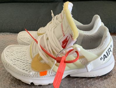 Off-White × Nike Air Presto "White/Black/Cone"