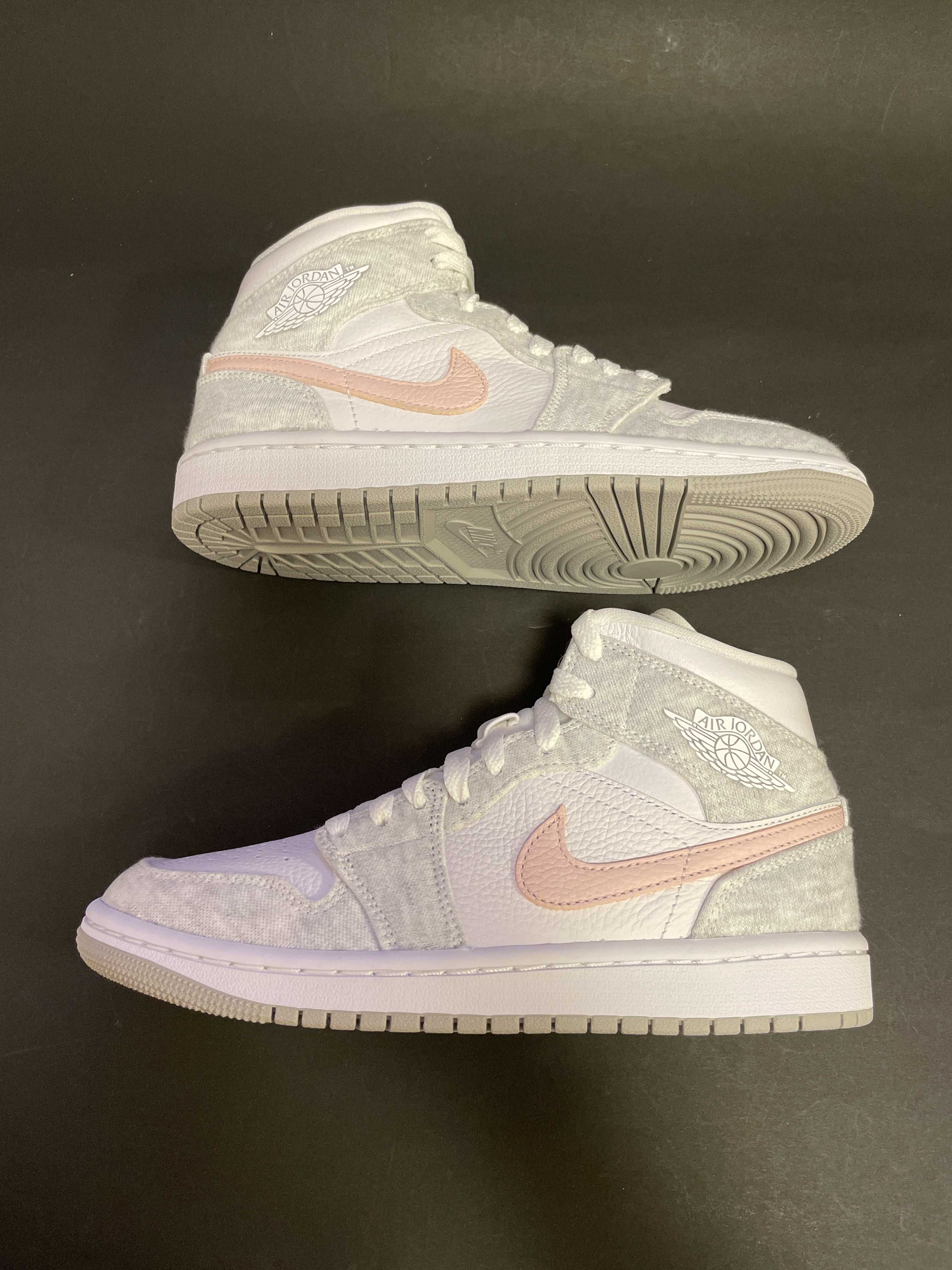 Nike Women's Air Jordan 1 Mid SE "Light Iron Ore"