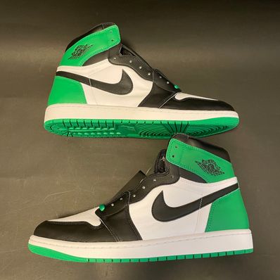 Nike Air Jordan 1 Retro High OG "Celtics/Black and Lucky Green" (2023)