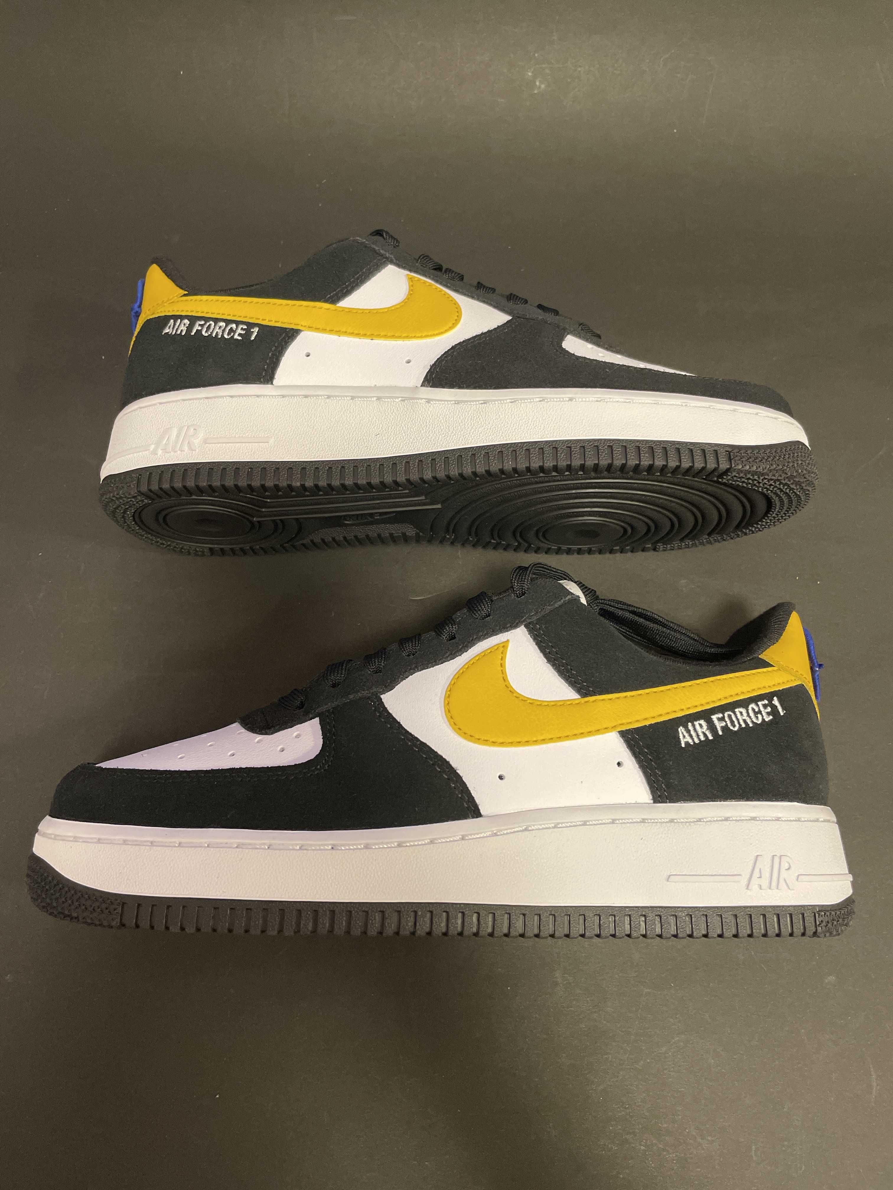 Nike Air Force 1 Low'07 LV8 Athletic Club "Black/Dark Sulfur"