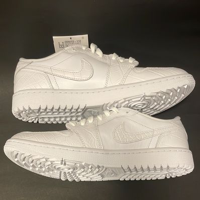 Nike Air Jordan 1 Low Golf "White Crocodile Skin"