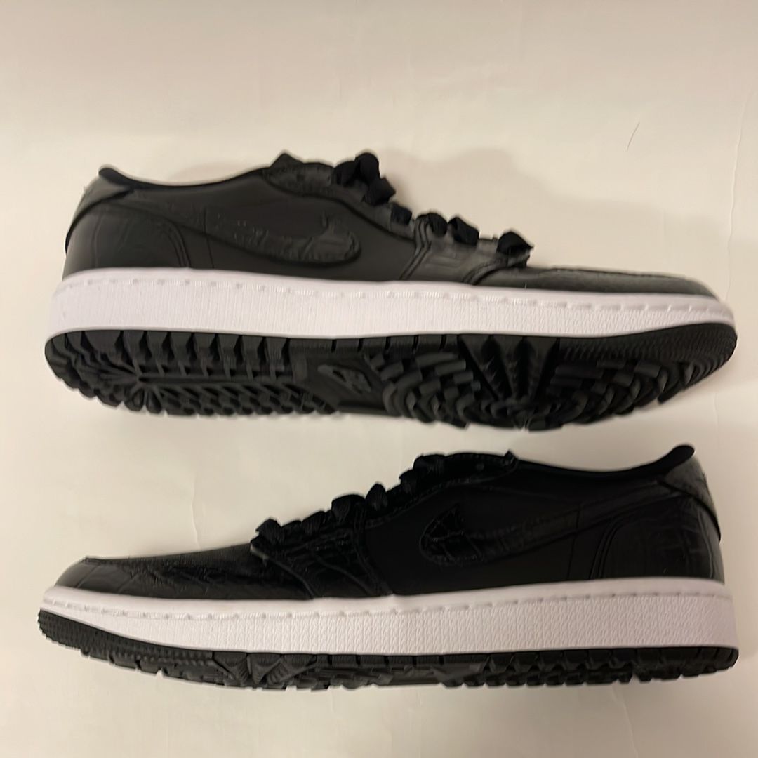Nike Air Jordan 1 Low Golf "Black Crocodile Skin"