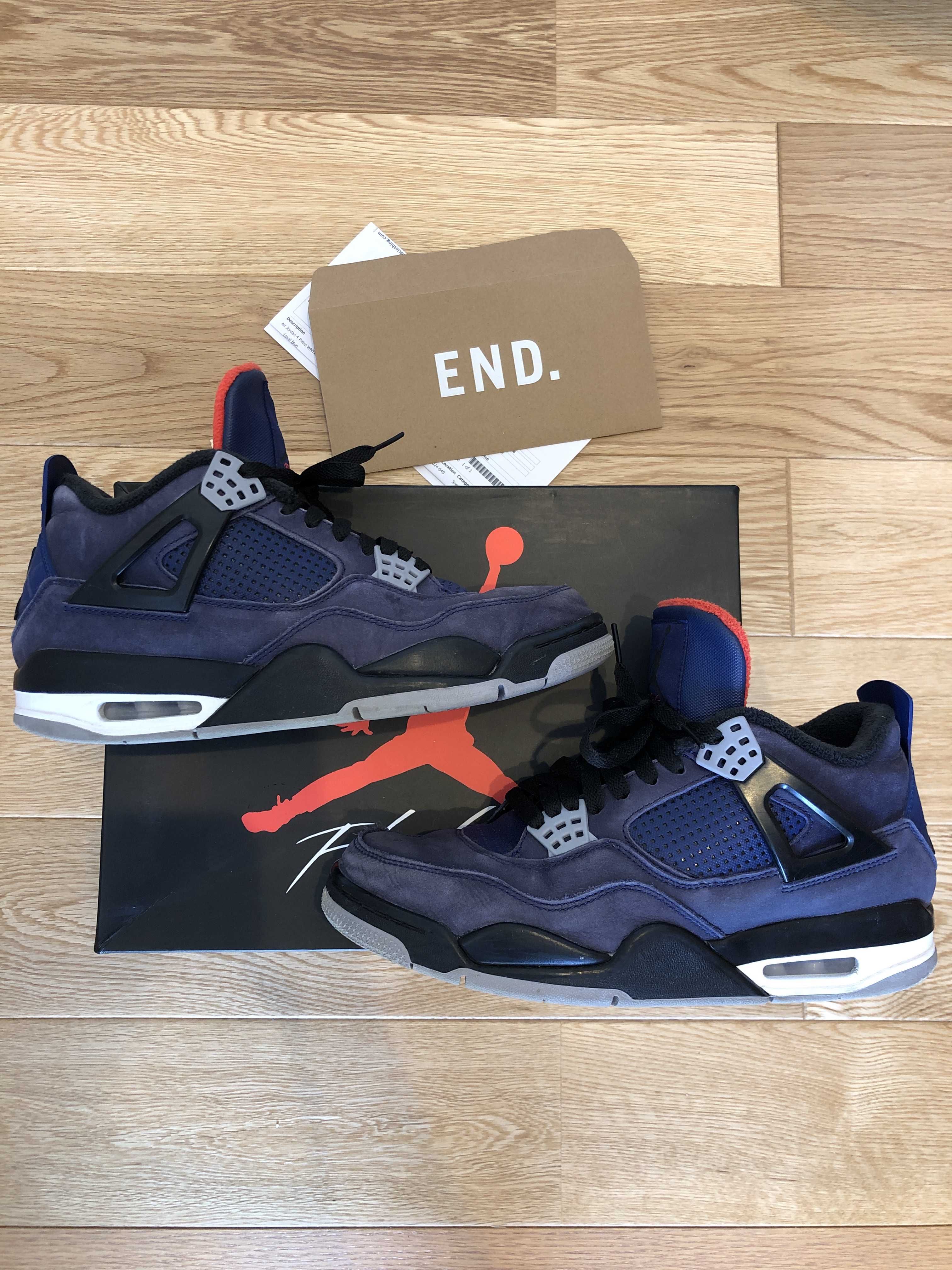 Nike Air Jordan 4 Retro WNTR "Loyal Blue/White/Black"