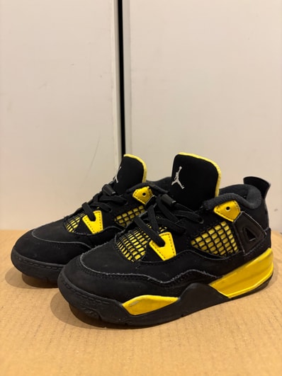 Nike TD Air Jordan 4 Retro "Thunder"(2023)