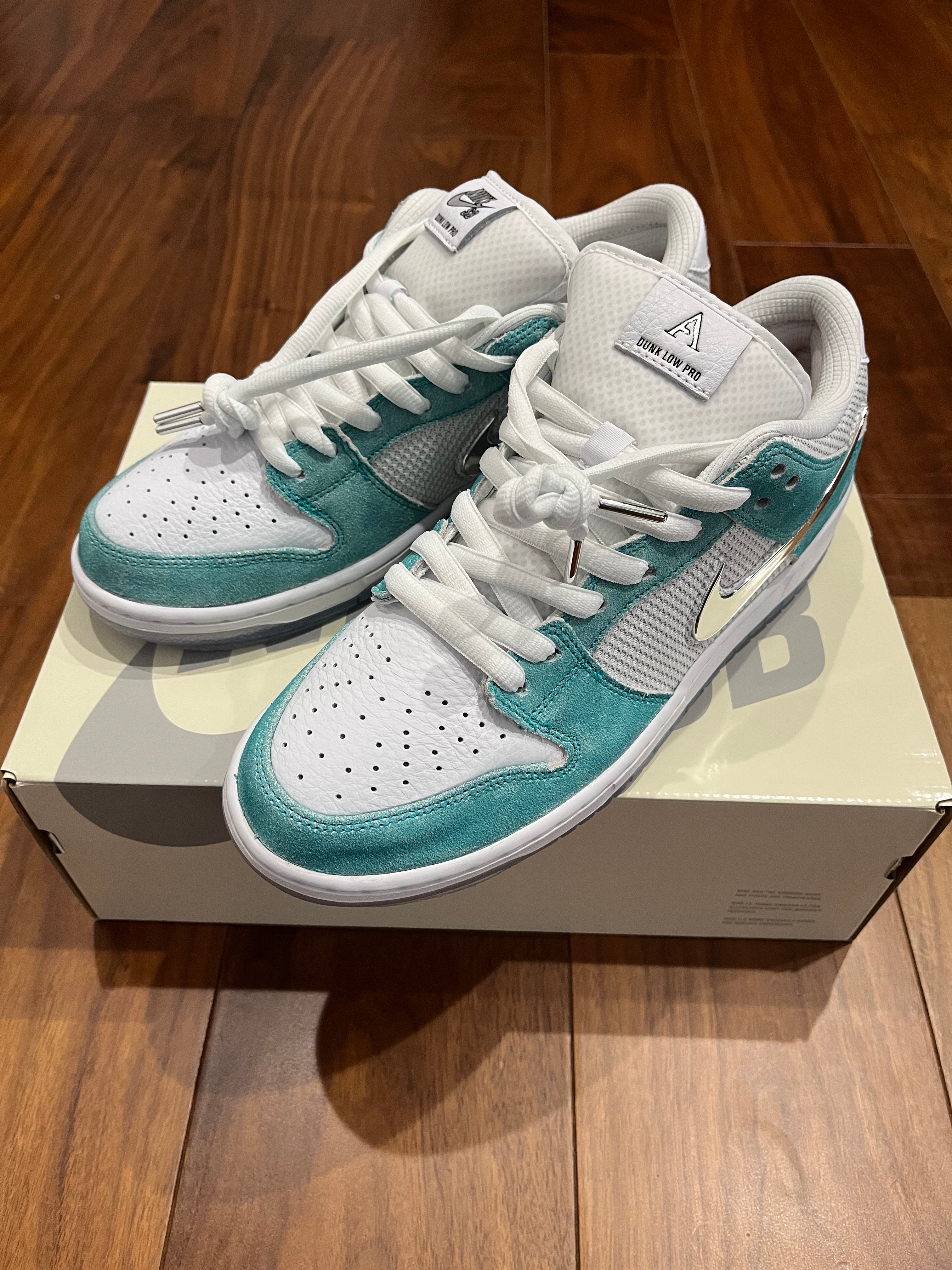 APRIL SKATEBOARDS × Nike SB Dunk Low Pro QS "White and Multi-Color"