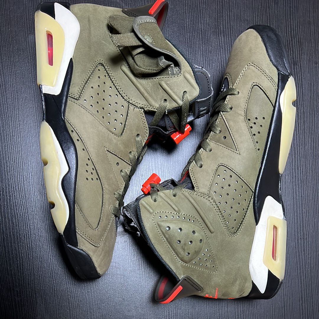 Travis Scott × Nike Air Jordan 6 Retro "Medium Olive"