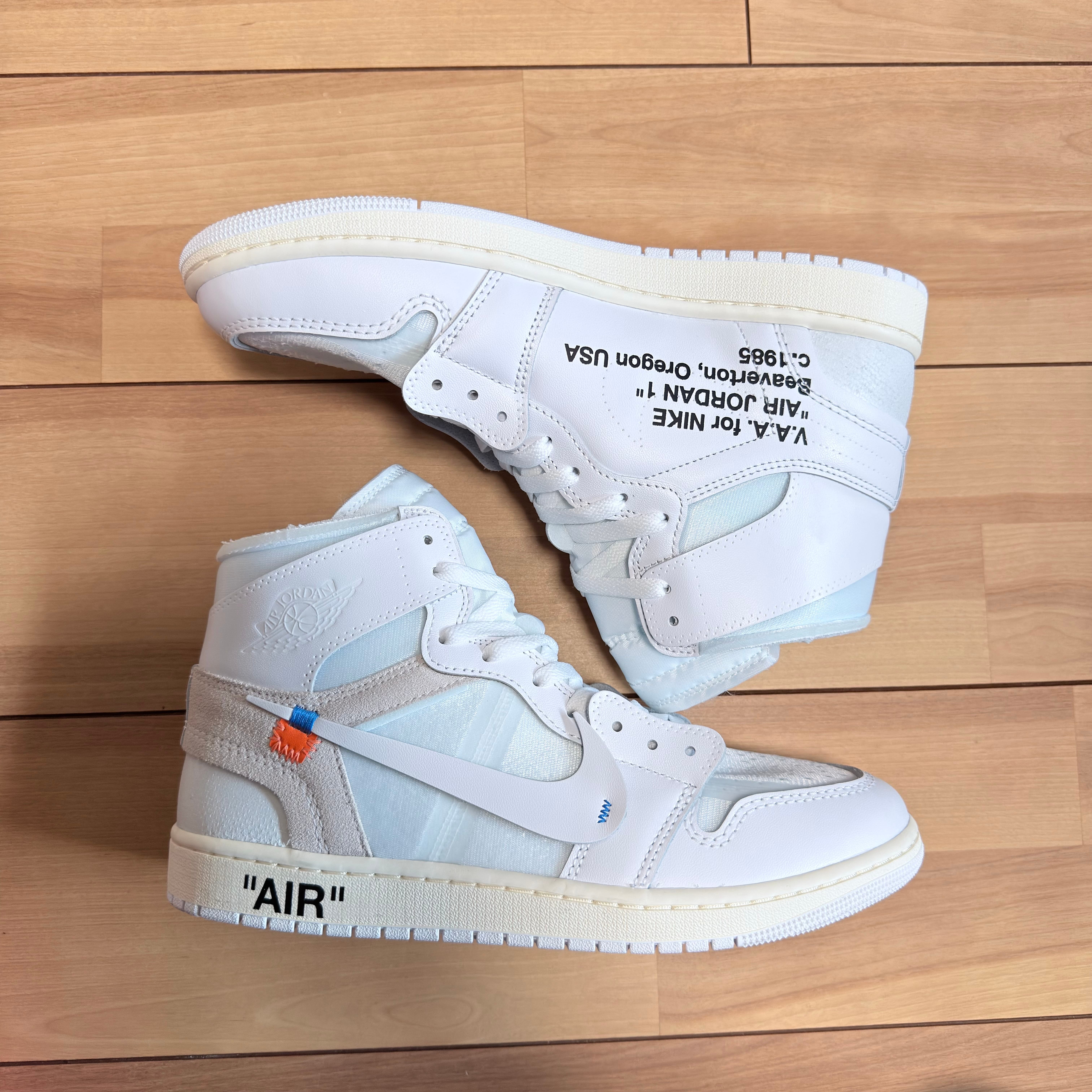 Virgil Abloh Archive (V.A.A.) × Nike Air Jordan 1 Retro High OG "Alaska"