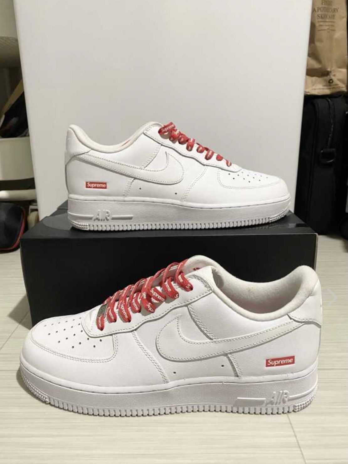 Supreme × Nike Air Force 1 Low "White"