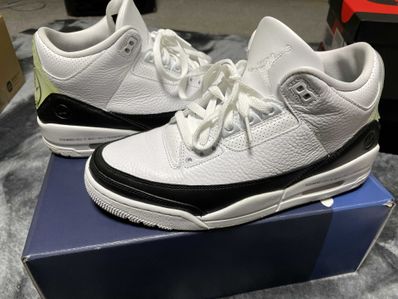 Fragment × Nike Air Jordan 3 "White/Black"