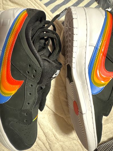 Polaroid × Nike SB Dunk Low Pro QS "Black/White"