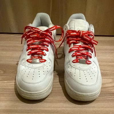 Supreme × Nike Air Force 1 Low "White"