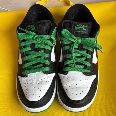 Nike SB Dunk Low Pro "Black and Classic Green"
