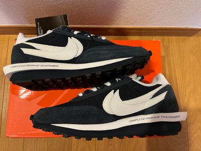 Fragment × sacai × Nike LD Waffle "Blackended Blue"