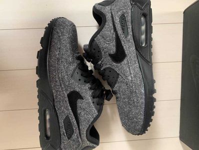 LOOPWHEELER × Nike Air Max 90 "Grey/Black"