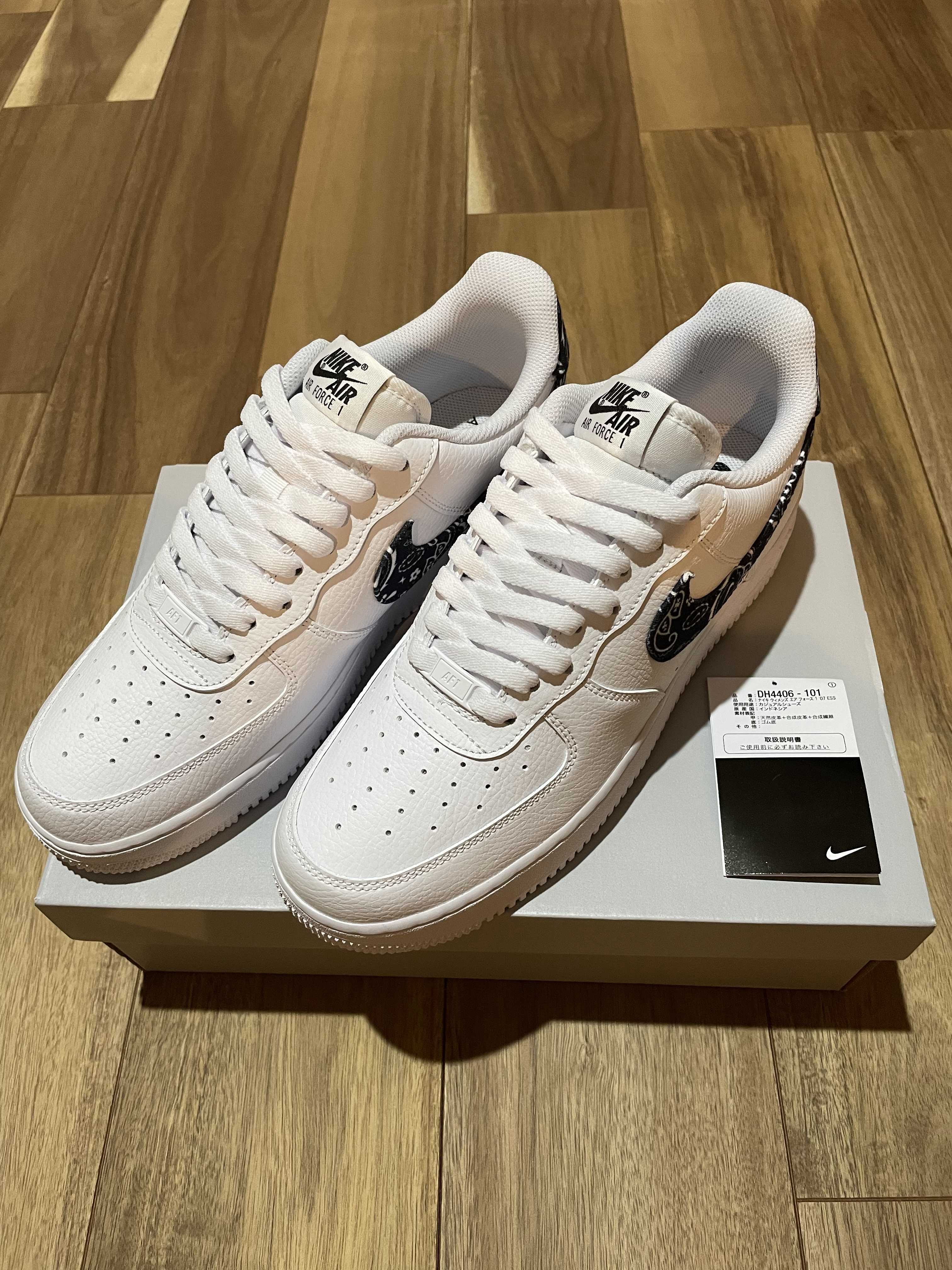 Nike Women's Air Force 1 Low '07 Essential "Black Paisley"